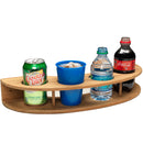 Whitecap Teak Curved Four-Drink Rack [63219] - Mealey Marine