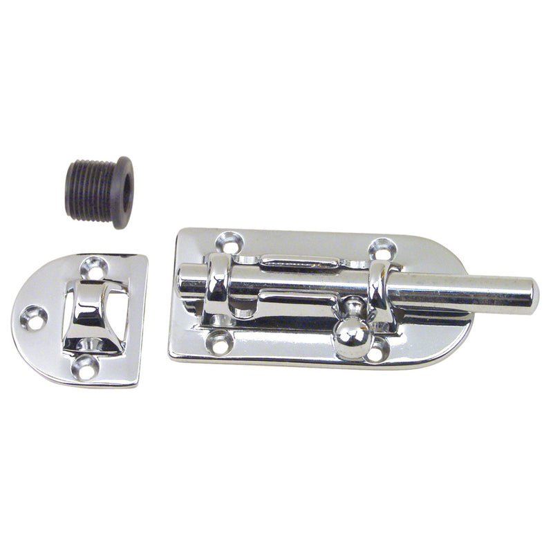 Perko 3" Chrome Barrel Bolt [0947DP1CHR] - Mealey Marine