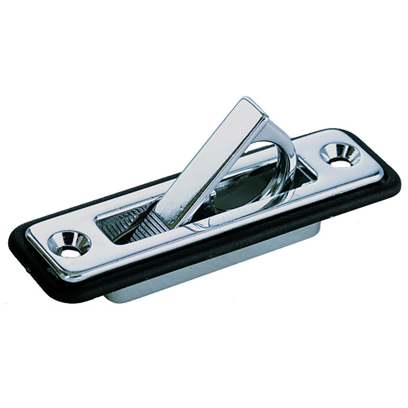 Perko Spring Loaded Flush Pull - Chrome Plated Zinc - " x 3-1/4" [1221DP0CHR] - Mealey Marine