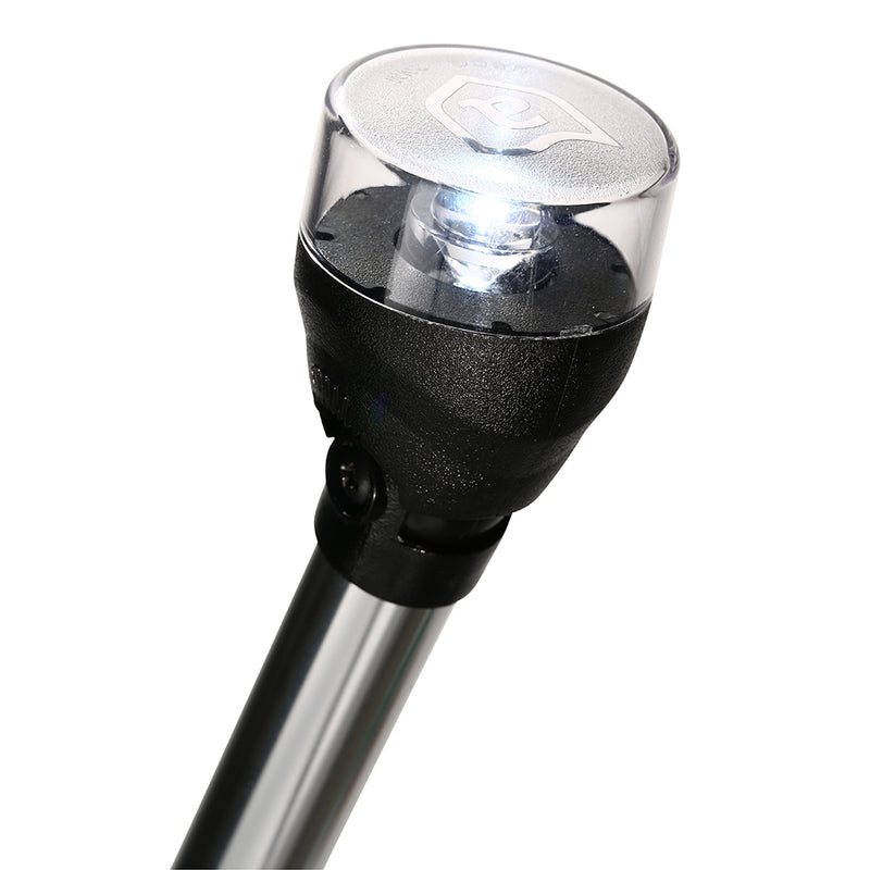 Attwood LED Articulating All Around Light - 36" Pole [5530-36A7] - Mealey Marine