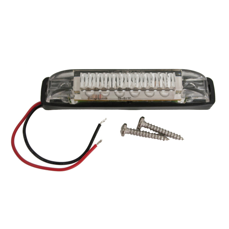 Attwood 4" LED Utility Courtesy Light - 12V [6355W7] - Mealey Marine