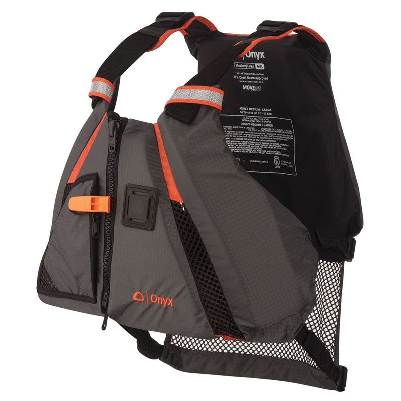 Onyx MoveVent Dynamic Paddle Sports Life Vest - M/L [122200-200-040-14] - Mealey Marine