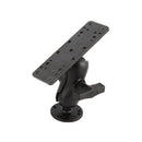 RAM Mount Marine Electronics Mount Short Arm Gimbal Bracket [RAM-111U-B] - Mealey Marine