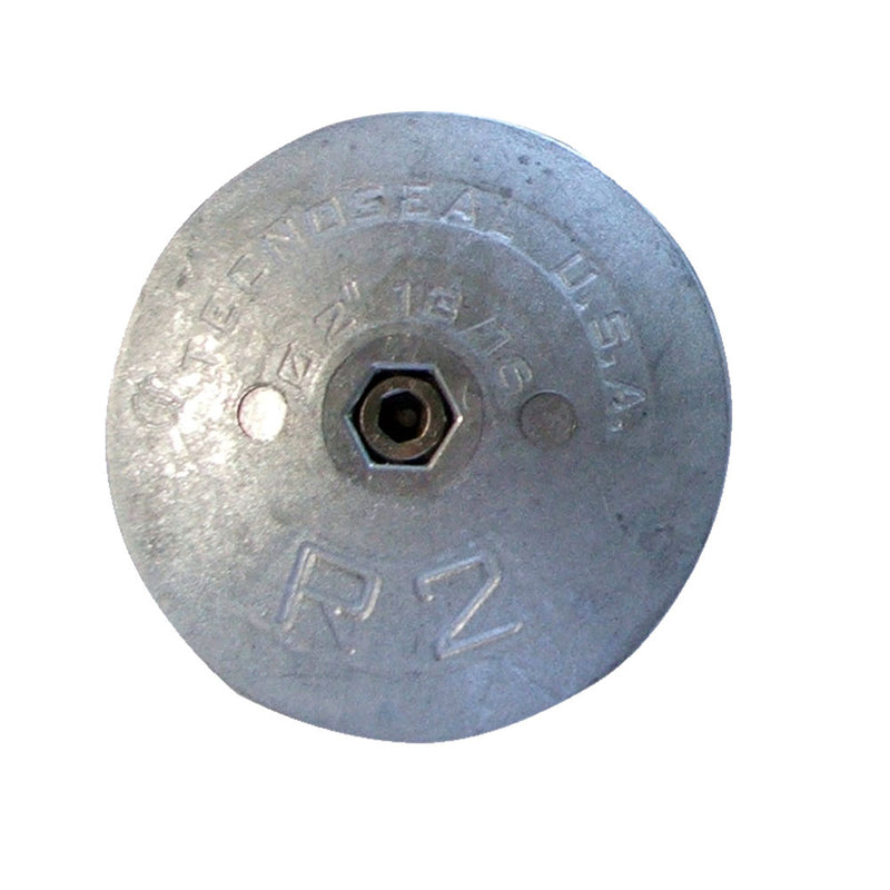 Tecnoseal R2 Rudder Anode - Zinc - 2-13/16" Diameter [R2] - Mealey Marine