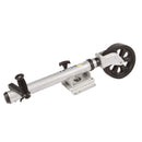 Fulton XLT 1500 lbs. Swing Away Bolt-On Jack w/12" Travel & 8" Poly Wheel - Sharkskin Finish [141133] - Mealey Marine