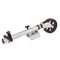 Fulton XLT 1500 lbs. Swing Away Bolt-On Jack w/12" Travel & 8" Poly Wheel - Sharkskin Finish [141133] - Mealey Marine