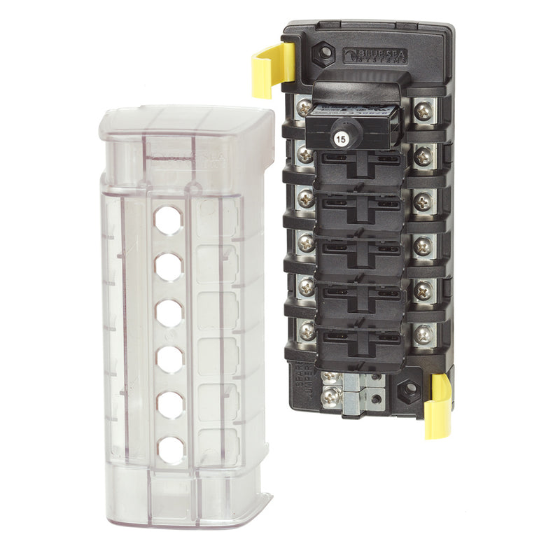 Blue Sea 5050 ST CLB Circuit Breaker Block - 6 Position [5050] - Mealey Marine