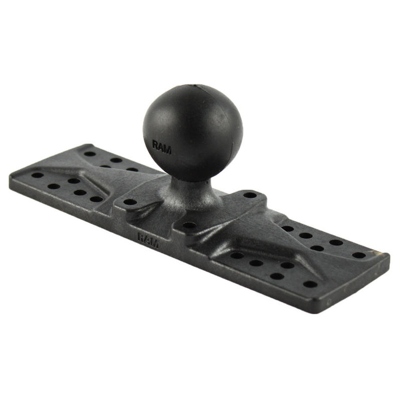 RAM Mount 6.25" x 2" Composite Base Plate w/1.5" Ball [RAP-111BU] - Mealey Marine