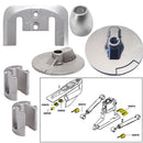 Tecnoseal Anode Kit w/Hardware - Mercury Bravo 3 2004-Present - Zinc [20805] - Mealey Marine