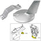 Tecnoseal Anode Kit w/Hardware - Yamaha 200-300HP Hi-Performance - Zinc [21106] - Mealey Marine