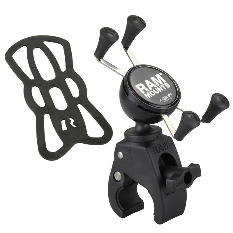 RAM Mount Tough-Claw Mount w/Universal X-Grip Phone Holder [RAM-HOL-UN7-400U] - Mealey Marine