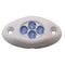 Innovative Lighting Courtesy Light - 4 LED Surface Mount - Blue LED/White Case [004-2100-7] - Mealey Marine