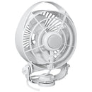 Caframo Maestro 12V 3-Speed 6" Marine Fan w/LED Light - White [7482CAWBX] - Mealey Marine