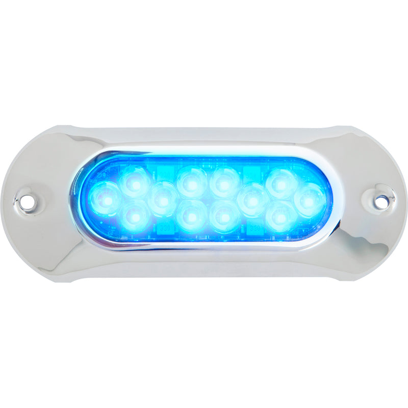 Attwood Light Armor Underwater LED Light - 12 LEDs - Blue [65UW12B-7] - Mealey Marine