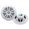 Boss Audio MR6W 6.5" Dual Cone Marine Coaxial Speaker (Pair) - 180W - White [MR6W] - Mealey Marine