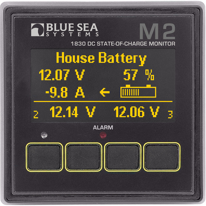 Blue Sea 1830 M2 DC SoC State of Charge Monitor [1830] - Mealey Marine