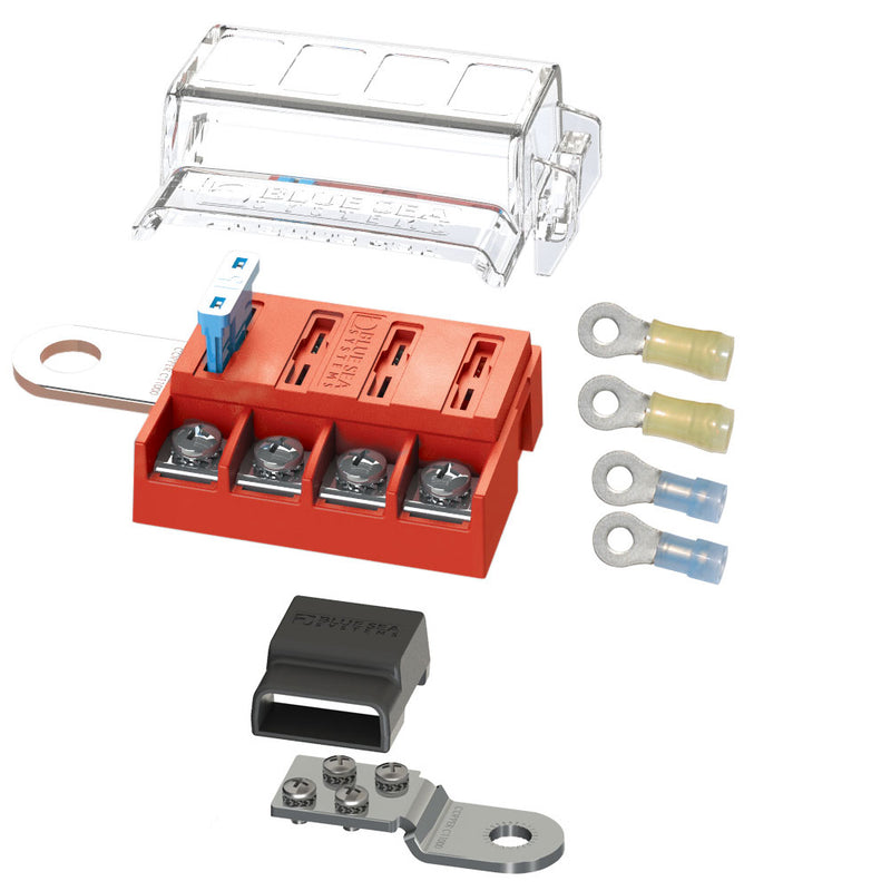 Blue Sea 5024 ST-Blade Battery Terminal Mount Fuse Block Kit [5024] - Mealey Marine