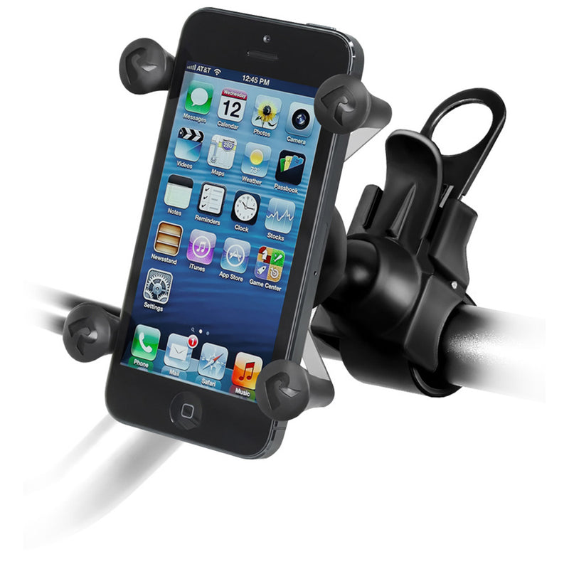 RAM Mount EZ-Strap Rail Mount w/Universal X-Grip Cell Phone Holder [RAP-SB-187-UN7U] - Mealey Marine