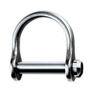 Ronstan Wide Dee Shackle - 1/8" Pin - 15/32"L x 11/32"W [RF1850S] - Mealey Marine