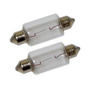 Perko Double Ended Festoon Bulbs - 12V, 15W, .97A - Pair [0070DP1CLR] - Mealey Marine