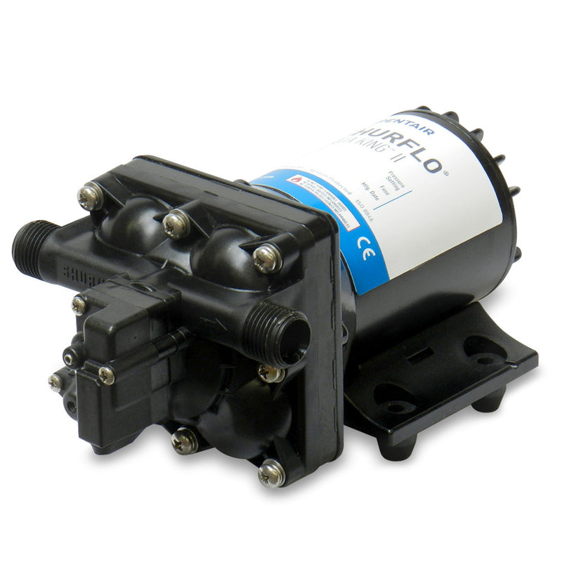 Shurflo by Pentair AQUA KING II Junior Fresh Water Pump - 12 VDC, 2.0 GPM [4128-110-E04] - Mealey Marine