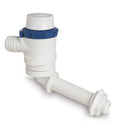 Shurflo by Pentair PIRANHA Angled Port Aerator 600 Livewell Pump - 12 VDC, 600 GPH [357-014-10] - Mealey Marine