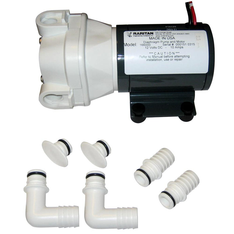 Raritan Diaphragm Intake Pump - 12v [166000] - Mealey Marine