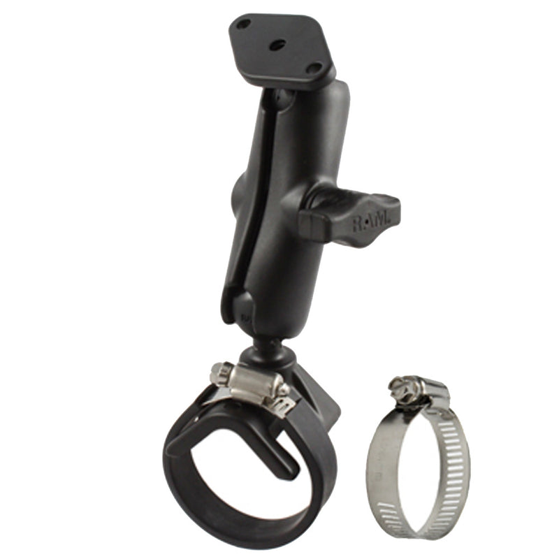 RAM Mount Strap Mount w/Arm & Diamond Base [RAM-B-108-238] - Mealey Marine