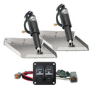 Lenco 12" x 12" Edge Mount Trim Tab Kit w/Double Rocker Switch Kit [15102-104] - Mealey Marine