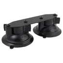 RAM Mount Straight Double Suction Cup Base [RAM-B-189B-FRO1U] - Mealey Marine