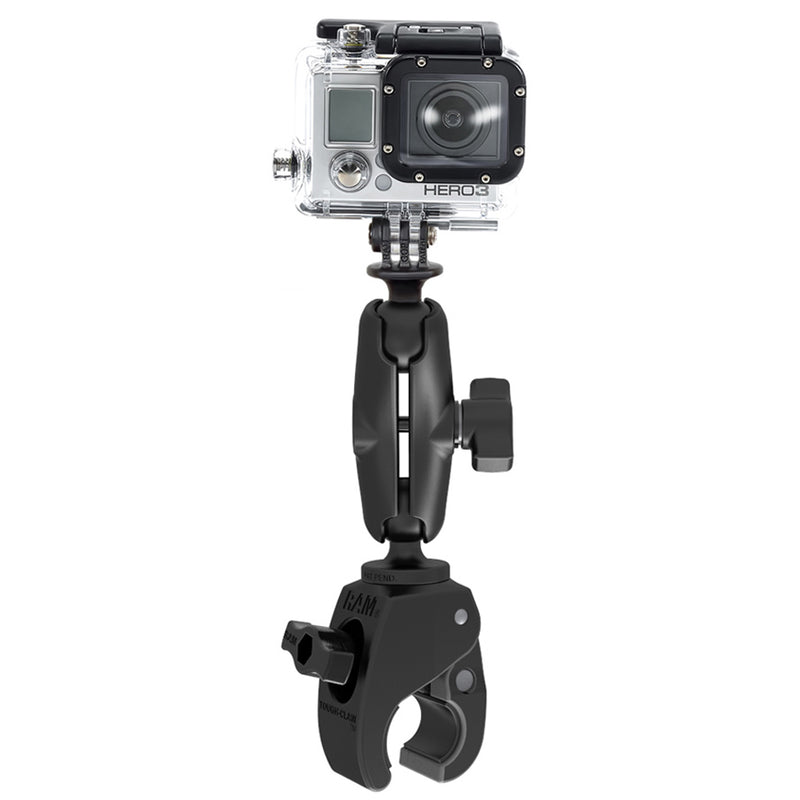 RAM Mount Small Tough-Claw Mount w/Custom GoPro Hero Adapter [RAP-B-400-GOP1U] - Mealey Marine