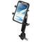 RAM Mount Tough-Claw Base w/Long Double Socket Arm & Universal X-Grip IV f/Large Phone/Phablet Cradle [RAM-B-400-C-UN10U] - Mealey Marine