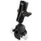 RAM Mount 1" Ball Standard Length Double Socket Arm w/Medium Tough-Claw Base [RAP-B-404-201U] - Mealey Marine