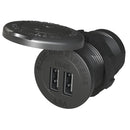 Blue Sea 1045 12/24V Dual USB Charger - 1-1/8" Socket Mount [1045] - Mealey Marine