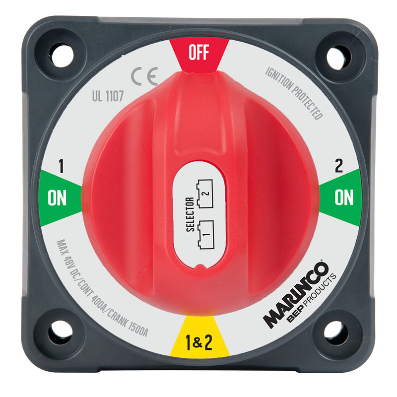 BEP Pro Installer 400A Selector w/Field Disconnect Battery Switch - MC10 [771-SFD] - Mealey Marine