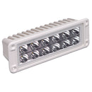 Lumitec Maxillumeh60 - Flush Mount Flood Light - White Housing - White Dimming [101336] - Mealey Marine