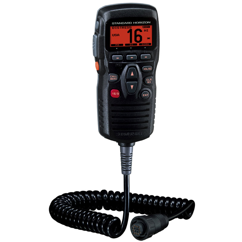 Standard Horizon RAM3+ Remote Station Microphone - Black [CMP31B] - Mealey Marine