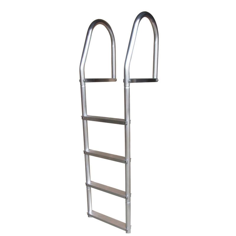 Dock Edge Fixed Eco - Weld Free Aluminum 4-Step Dock Ladder [2074-F] - Mealey Marine