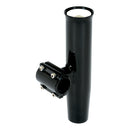 Lee's Clamp-On Rod Holder - Black Aluminum - Horizontal Mount - Fits 1.660" O.D. Pipe [RA5203BK] - Mealey Marine