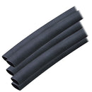 Ancor Adhesive Lined Heat Shrink Tubing (ALT) - 3/8" x 6" - 5-Pack - Black [304106] - Mealey Marine