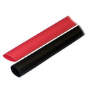 Ancor Adhesive Lined Heat Shrink Tubing (ALT) - 1/2" x 3" - 2-Pack - Black/Red [305602] - Mealey Marine