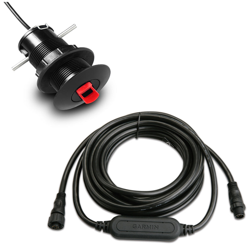 Garmin GST 43 Thru-Hull Speed/Temperature Transducer w/GST 10 Bundle [010-04284-00] - Mealey Marine