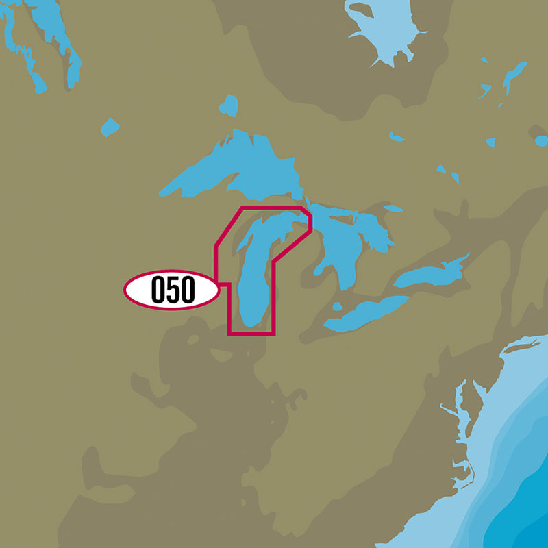 C-MAP MAX NA-M050/SD - Lake Michigan Bathymetric SD Format [NA-M050/SD] - Mealey Marine