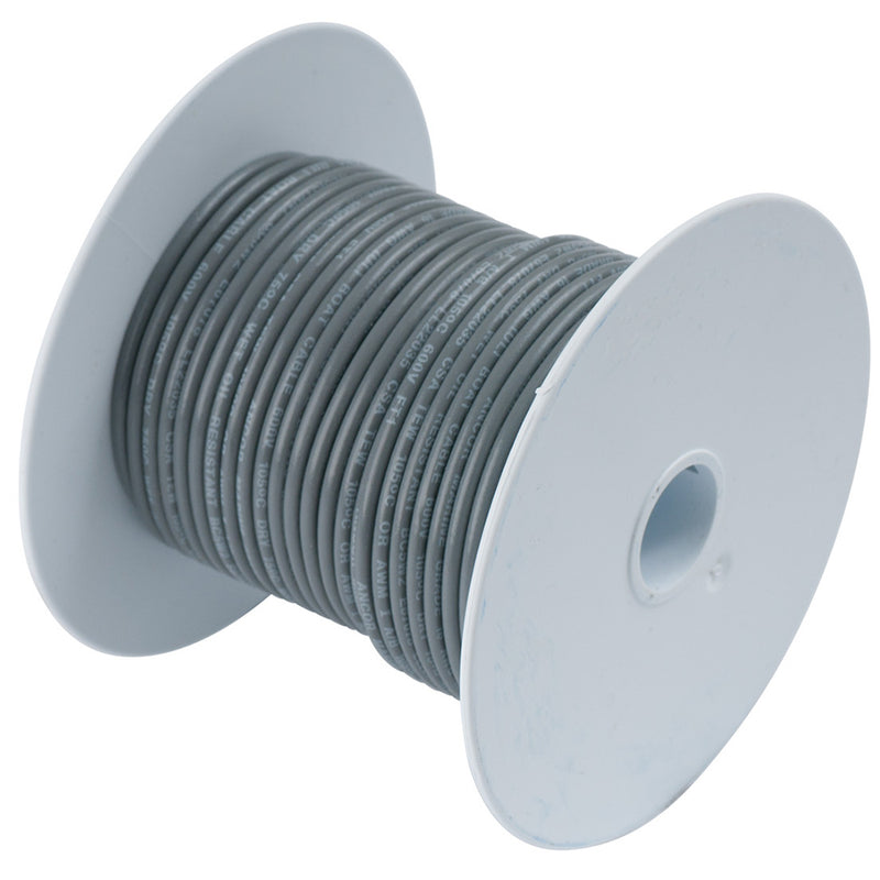 Ancor Grey 14 AWG Tinned Copper Wire - 18' [184403] - Mealey Marine