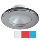 i2Systems Apeiron A3120 Screw Mount Light - Red, Cool White & Blue - Brushed Nickel Finish [A3120Z-41HAE] - Mealey Marine