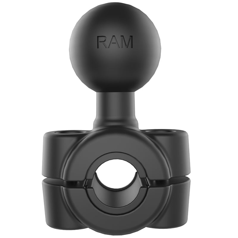 RAM Mount Torque 3/8" - 5/8" Diameter Mini Rail Base w/1" Ball [RAM-B-408-37-62U] - Mealey Marine