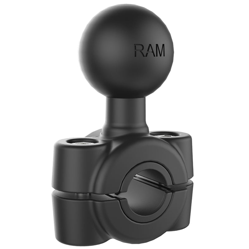 RAM Mount Torque 3/8" - 5/8" Diameter Mini Rail Base w/1" Ball [RAM-B-408-37-62U] - Mealey Marine