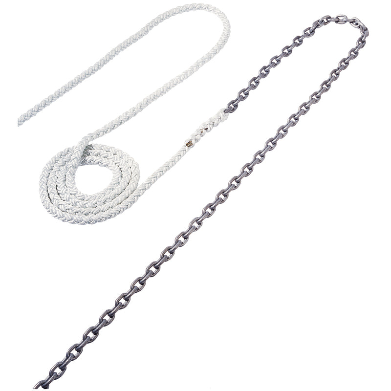 Maxwell Anchor Rode - 20'-5/16" Chain to 200'-5/8" Nylon Brait [RODE51] - Mealey Marine