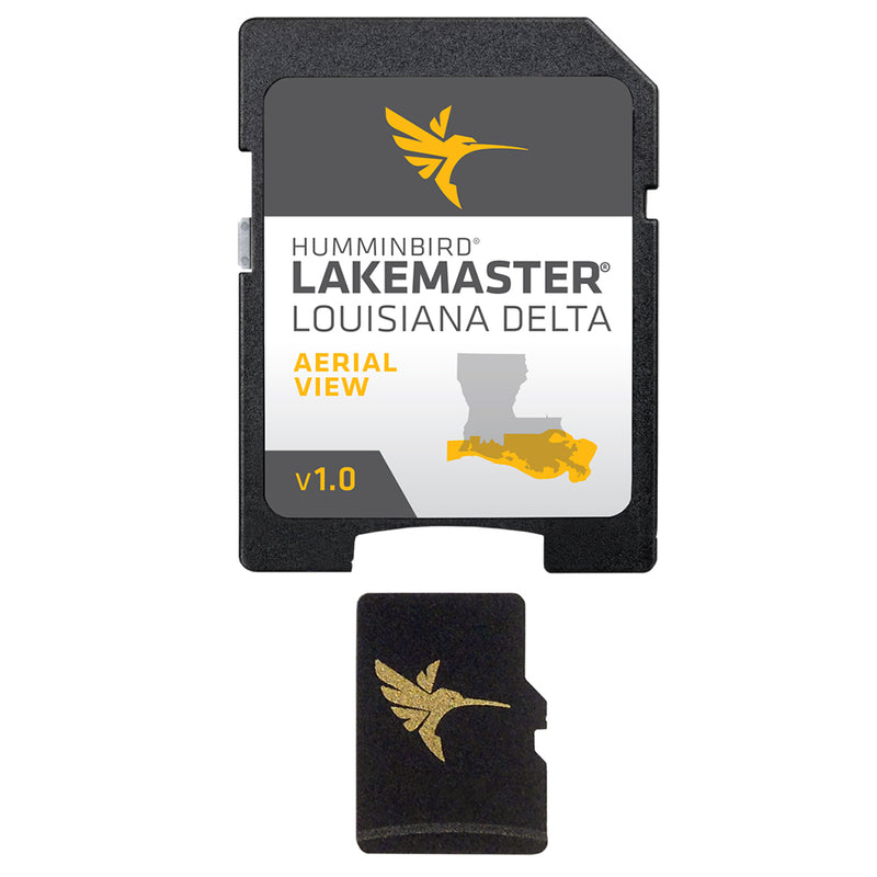 Humminbird LakeMaster Aerial Satellite View - Louisiana Delta [600050-1] - Mealey Marine