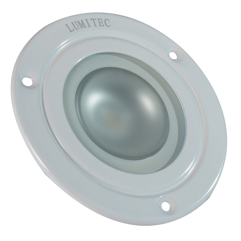 Lumitec Shadow - Flush Mount Down Light - White Finish - Spectrum RGBW [114127] - Mealey Marine